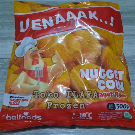 Jual Belfoods Uenaaak Small Nugget Nugget Coin 500gr Shopee Indonesia