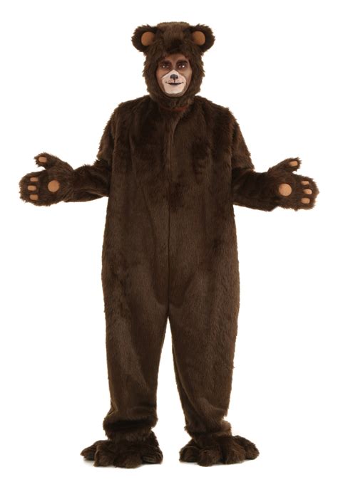 Adult Deluxe Furry Brown Bear Costume Furry Cosplay Costumes