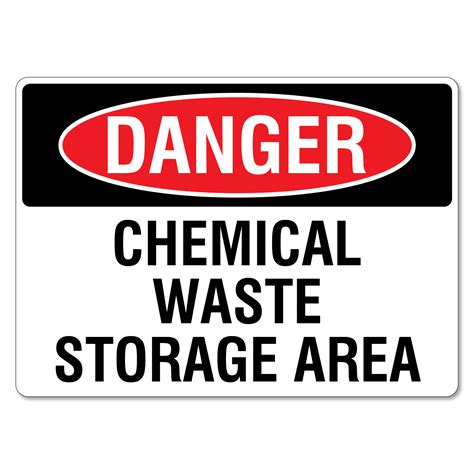 Danger Safety Signstickers Hazardous Chemical Storage Vrogue Co