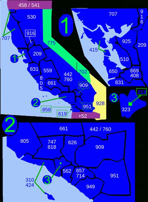 Extremely Detailed California Zip Codes Map 4032x3840