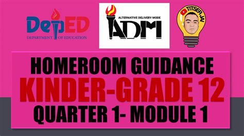Homeroom Guidance Self Learning Modules For Grade 3 Deped Click Quarter