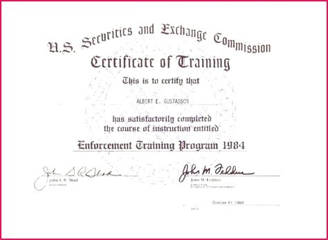Army Training Certificates Templates Printable