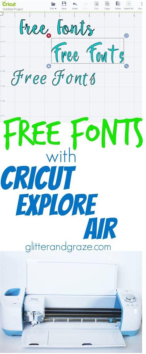 Using the cricut explore air 2: Why pay for fonts through Cricut when you can get them for ...