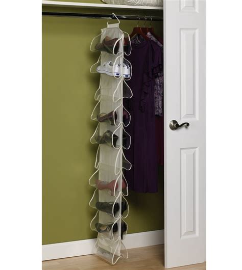 Maybe you would like to learn more about one of these? Canvas 20-Pocket Hanging Shoe File in Hanging Shoe Organizers