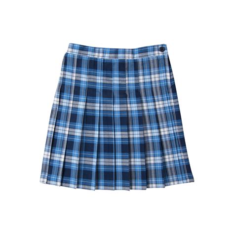 Girls 4 16 Chaps School Uniform Plaid Skirt Blue Plaid Skirt Plaid