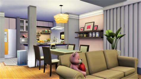 Sim House Design Workshop Sims 4 Japanese Kawaii Apartment 日式可爱复合型公寓 No Cc