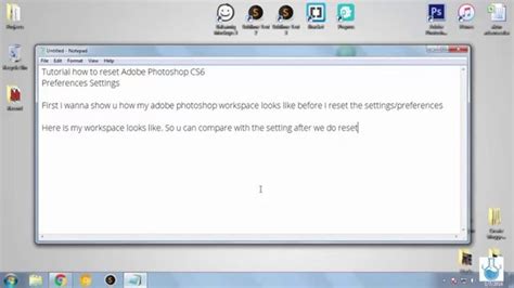 How to restore photoshop cc default settings. Tutorial How to Reset Photoshop Settings and Preferences ...