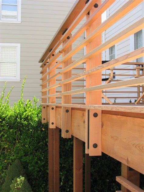 17 Creative Deck Railing Ideas For Your Beautiful Porch Deck