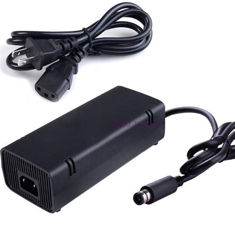 Power Supply Adapter For Microsoft Xbox 360 E X 360 E Console Wall