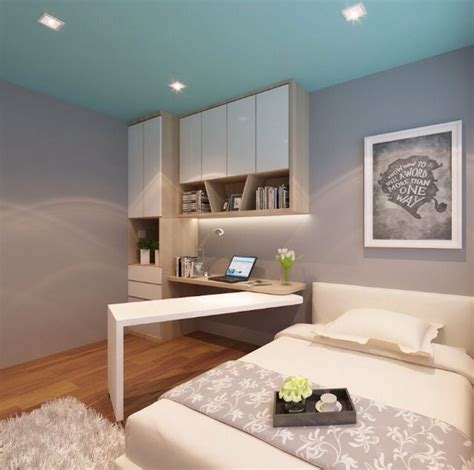With a great modern study table design, you will have something to use for any task requiring tables. swivel table design | Study room small, Study table designs