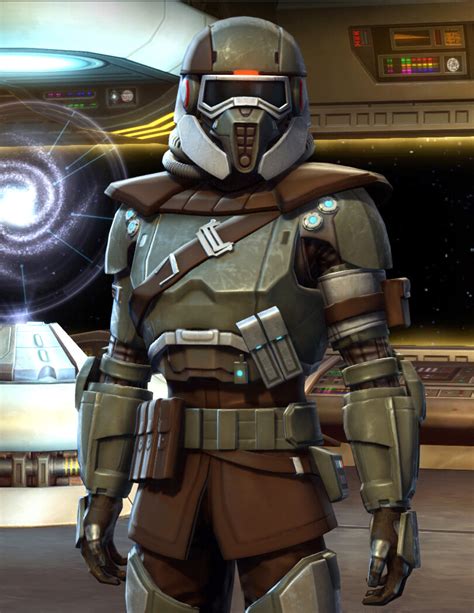 Artstation Swtor Holo Trooper Armor Set Brian Poche