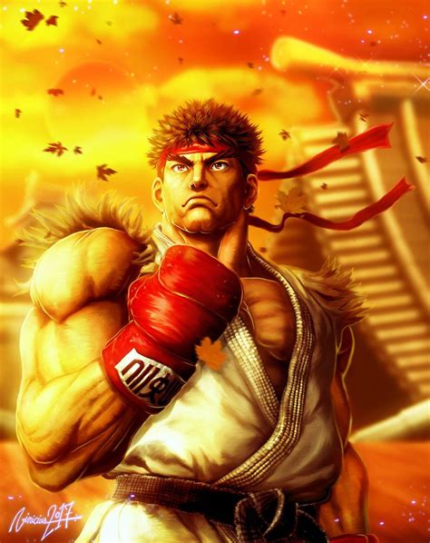 Ryu Sf V By Viniciusmt2007 Sf V Ryu Street Fighter Capcom Art Zeref