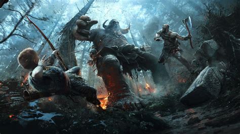 1920x1080 good and evil wallpaper background image. Wallpaper : God of War, God of War 2018, Kratos 1920x1080 ...