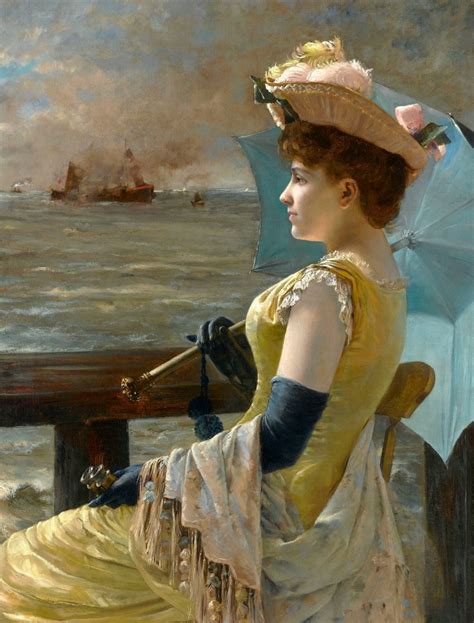 Art Contrarian Alfred Stevens Combining Hard Edge And Brushy Styles
