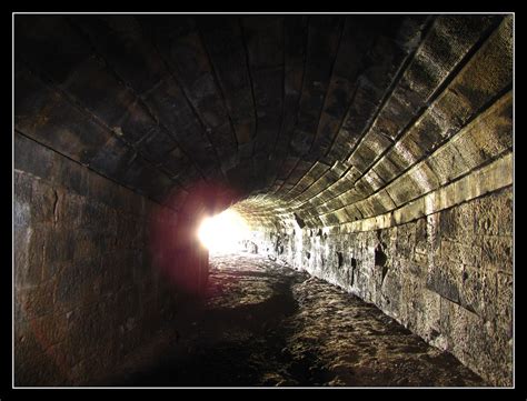 A Bright Light Awaits Walking Through This Tunnel Was An I Flickr