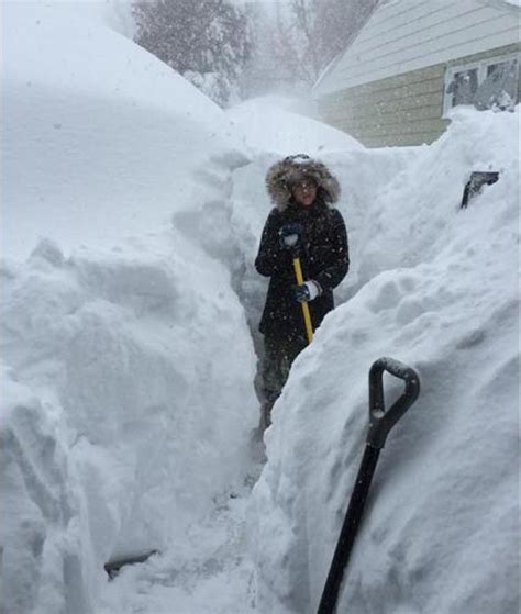 Buffalo Ny Snow Storm 2014 Snow Storm Brought Five Feet