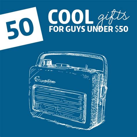 From clothing to tech gadgets, shop the best ideas. 50 Coolest Gifts for Guys Under $50 | Dodo Burd