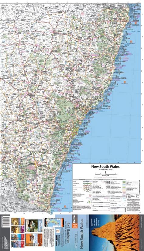 New South Wales Handy Map Hema