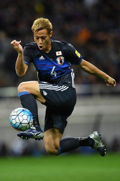 Keisuke Honda Of Japan In Action During The 2018 Fifa World Cup Qualifier Match Between Japan