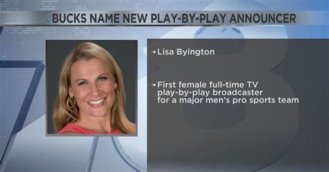 Lisa Byington Makes History As Bucks New Play By Play Announcer
