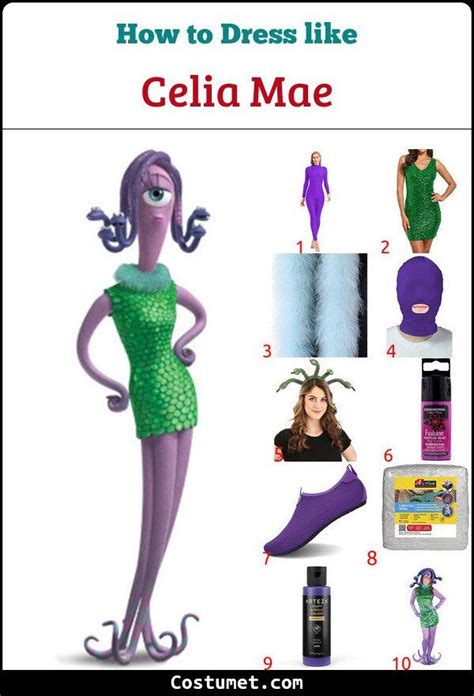 Celia Mae Monsters Inc Costume For Cosplay And Halloween 2022 In 2022