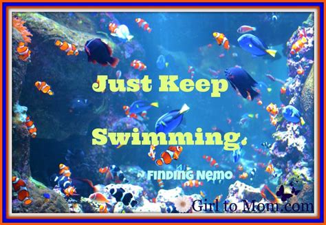 Just Keep Swimming Girl To Mom