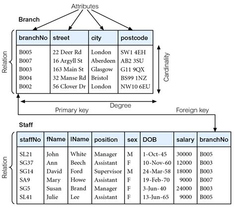 Contoh Struktur Database Model Data Relational Basis Data Relasional