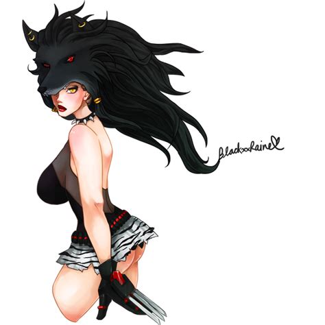 Commission Wolfgirl By Blackxxraine On Deviantart