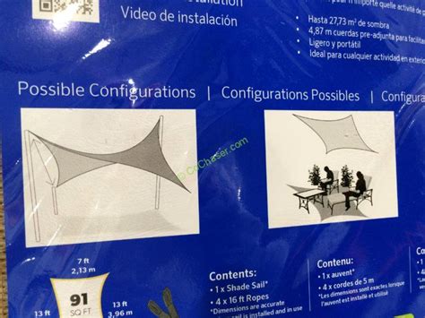 Welcome to the official costco instagram account! Costco-1031558-Coolaroo-Shade-Sail-Rectangle-pic ...