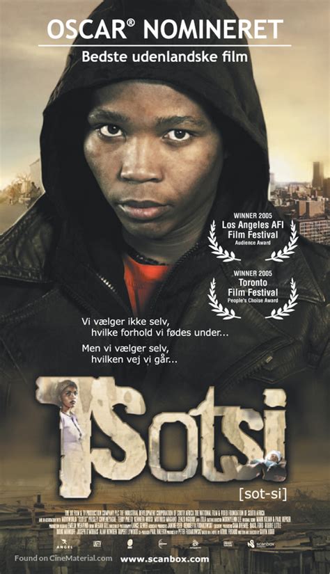 tsotsi 2005 danish movie poster