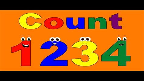 Numbers Counting Counting 1234 Counting For Children Count