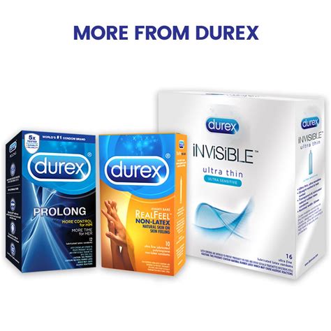 Durex Invisible Ultra Thin Condoms Ultra Sensitive Ultra Fine Natural