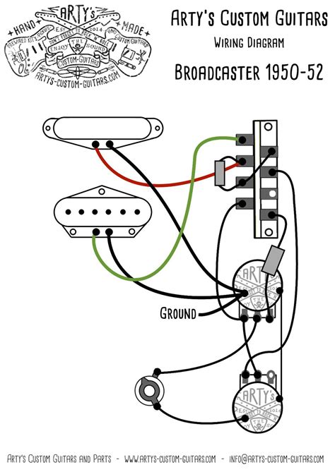 1952 Telecaster Wiring Diagram