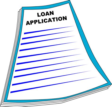 Loan Application Clip Art 104494 Free Svg Download 4 Vector