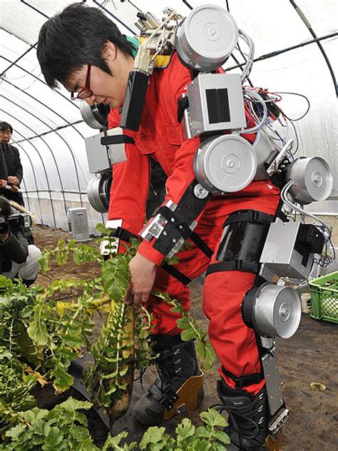 Robot Suit Helps Farm Workers Slice Of Scifi
