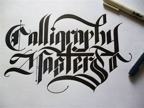 Beautiful Examples Of Calligraphy Kristelvdakker