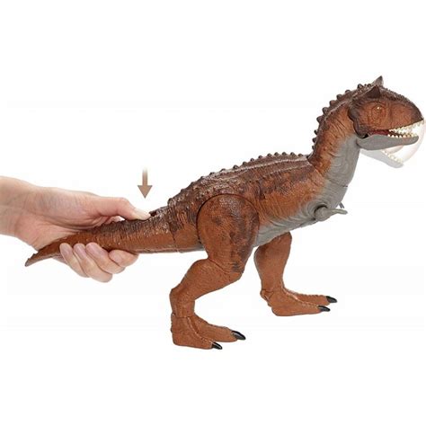 Mattel Jurassic World Primal Attack Carnotaurus Z Dźwiękiem Gjt59