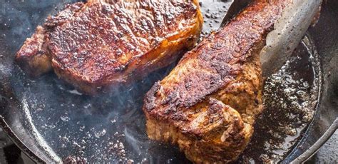 How to cook steak tips on a cast iron skillet | food for net from mk0foodfornetcoviwv0.kinstacdn.com. How to Cook Stunning Steaks in a Cast-Iron Skillet - Daily Net