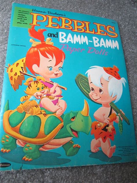 Vintage Pebbles And Bamm Bamm Paper Dolls Antique Price Guide