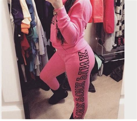 Pants Pink By Victorias Secret Pink Sweatpants Hoodie Wheretoget