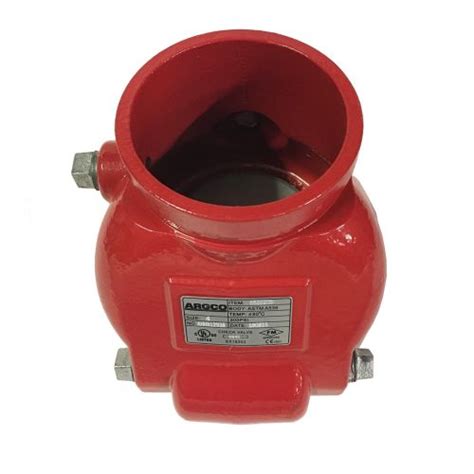 Fire Protection Grooved Check Valve 6 Ductile Iron Red Argcocom