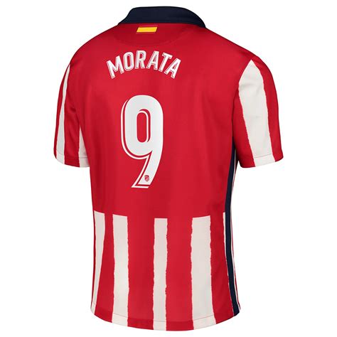 Atletico madrid jersey online shop. Atletico Madrid Home Jersey 2020/2021 + Morata 9 Printing | SportsWearSpot