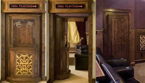 Awesome Home Theater Rooms Secret Rooms Hidden Rooms