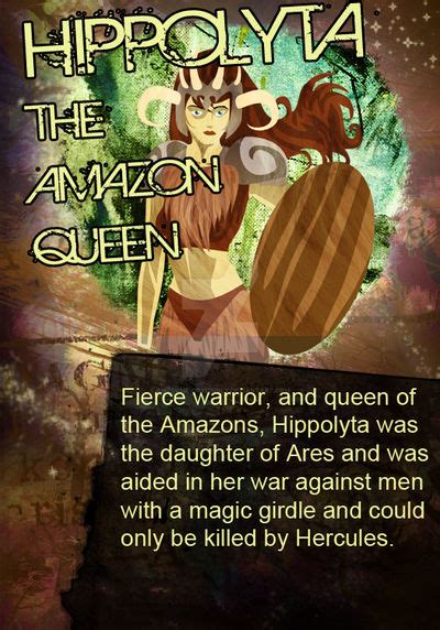 Hippolyta The Amazon Queen By Awesome Obviously On Deviantart