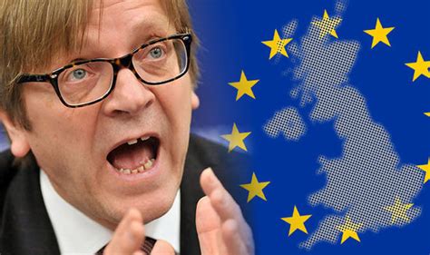 Brexit News Eu Negotiator Verhofstadt Uk Transition Terms Must Be
