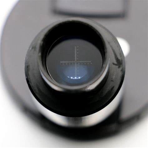 01mm Microscope Eyepiece Micrometer Scales Ocular Calibration Cross
