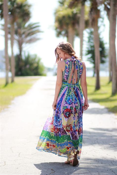 Tropical Maxi Upbeat Soles Orlando Florida Fashion Blog Florida