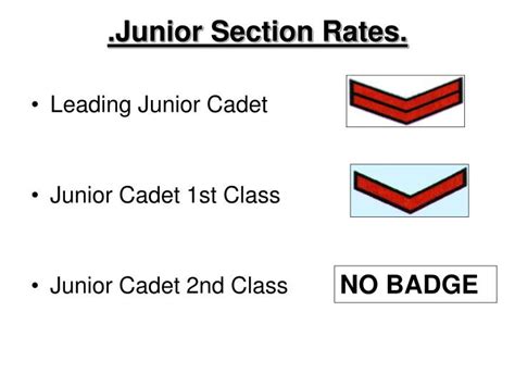Ppt Ranks And Rates Within The Sea Cadets Powerpoint Presentation