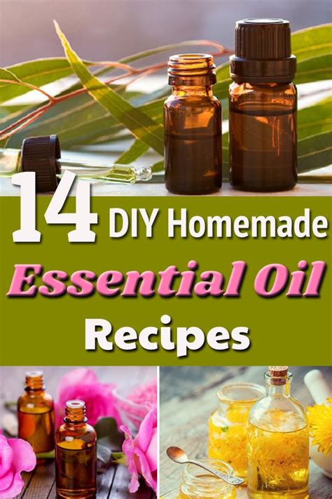 14 Diy Essential Oil Recipes That You Can Make At Home Without Any Expensive Equipment Oil