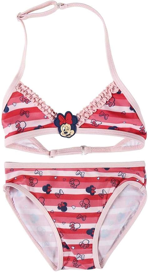 Cerdá Girls Bikini Niña Minnie Mouse De 2 Piezas 2 Años Swim Briefs